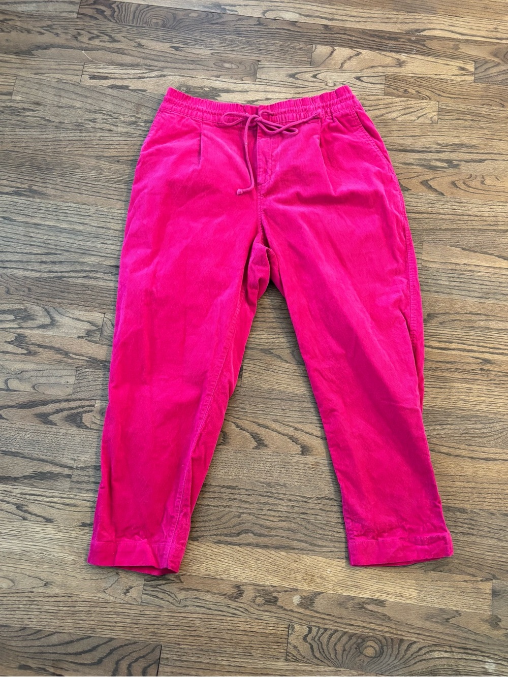 GAP Hot Pink Corduroy Jogger Pants